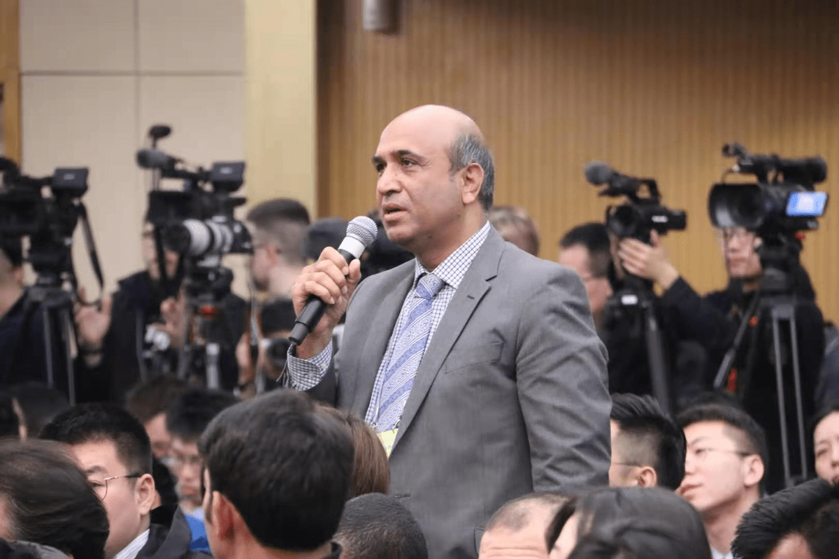 Pakistani Journalist Muhammad Asghar Zhejiang Provinces Role Is Very